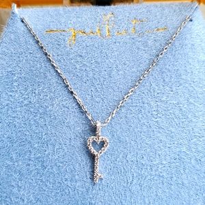 Juilliet Key to My Heart Pendant Necklace